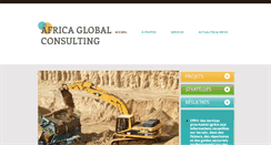 Desktop Screenshot of africaglobalconsulting.com