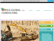 Tablet Screenshot of africaglobalconsulting.com